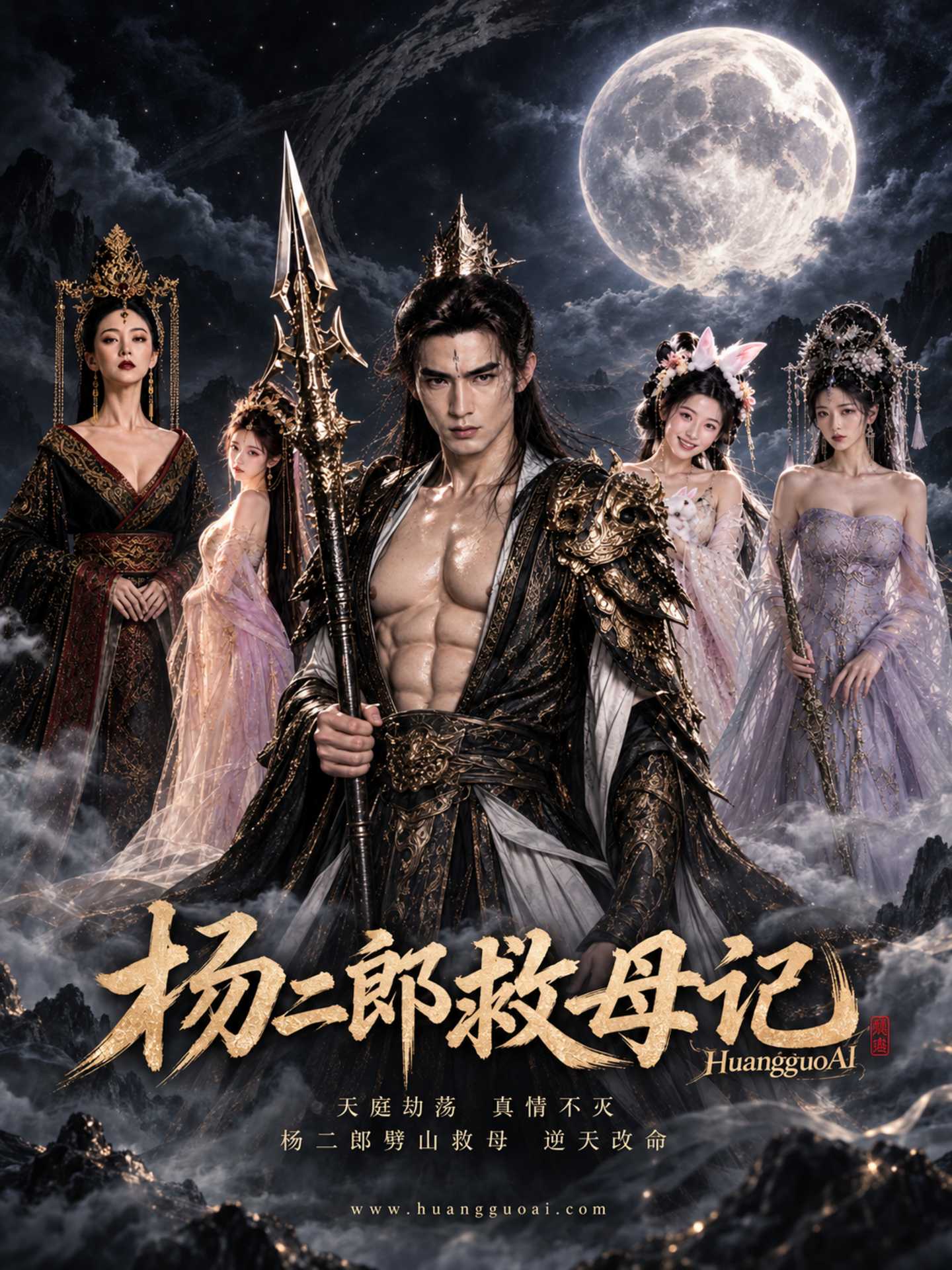 成人短剧：杨二郎救母记